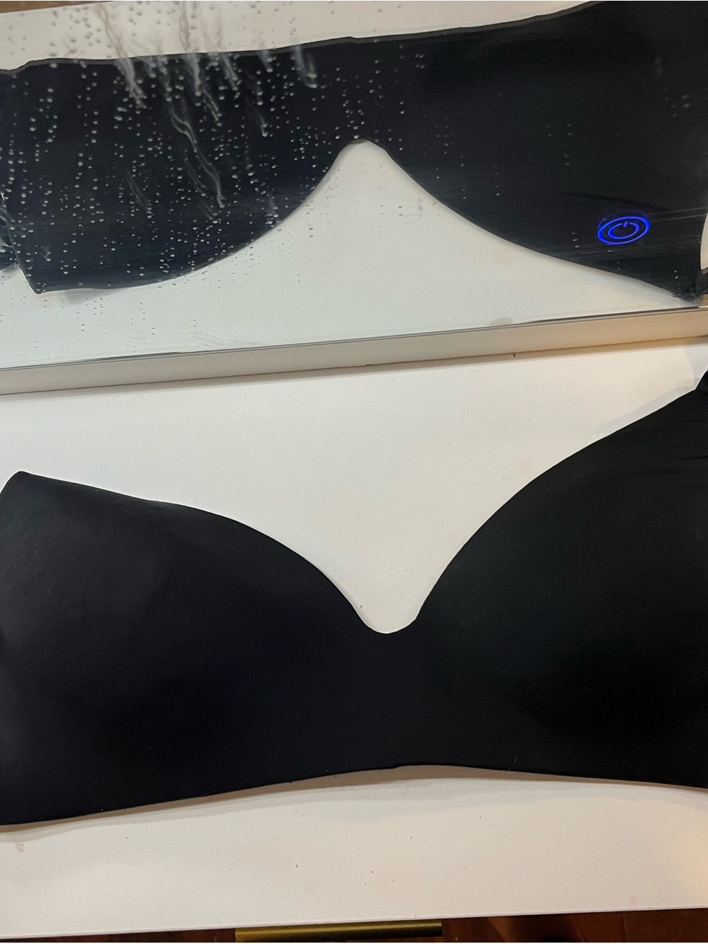 Victoria's Secret Black Strapless Bandeau Bra